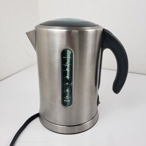 Breville Soft Top Pure Electric Kettle Brushed Stainless Steel 1.7L